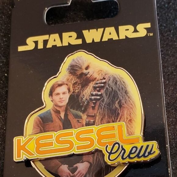 Chewbacca Disney Trading Pin Star Wars Han Solo Chewie Kessel Crew Brooch Badge - Picture 4 of 7
